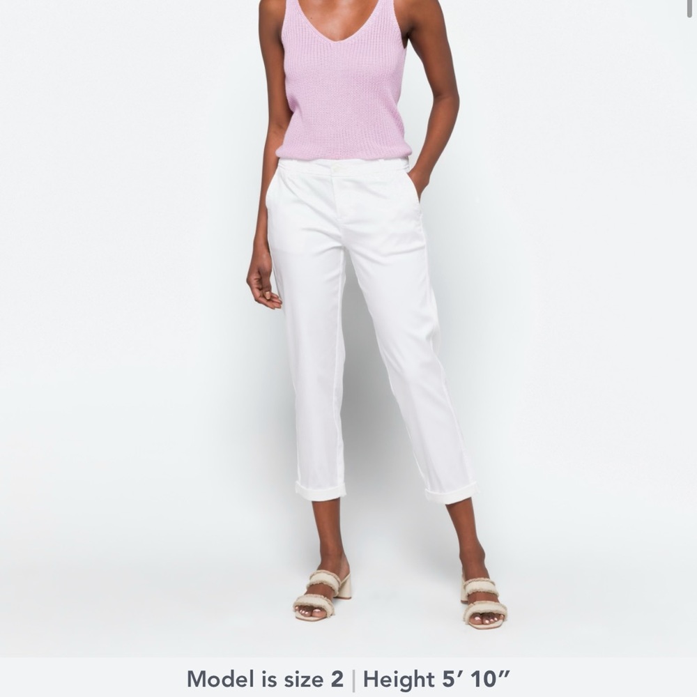 Straight leg white trouser-brand new with tags